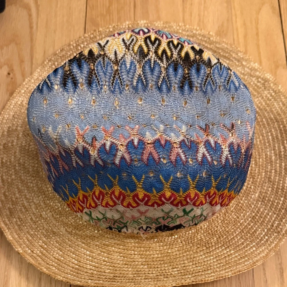 Missoni Multicolor Patterned Hat - Picture 5 of 5